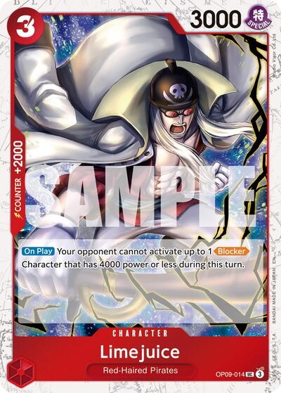 Limejuice (Pirate Foil) (Premium Booster - The Best - Vol. 2) Near Mint Foil - Nick Nack's Full Frontal Attack