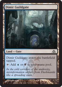 Dimir Guildgate (Dragon's Maze) Near Mint - Nick Nack's Full Frontal Attack