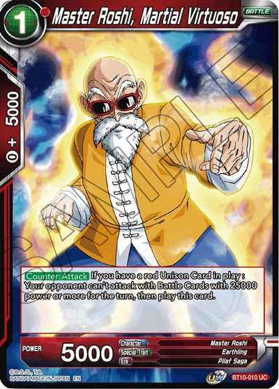 Master Roshi, Martial Virtuoso (Rise of the Unison Warrior) Near Mint