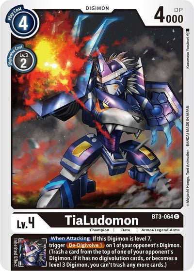 TiaLudomon (Release Special Booster) Near Mint - Nick Nack's Full Frontal Attack
