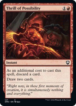Thrill of Possibility (Dominaria United) Near Mint - Nick Nack's Full Frontal Attack