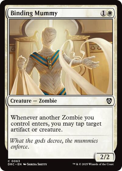 Binding Mummy (Commander: Aetherdrift) Near Mint - Nick Nack's Full Frontal Attack