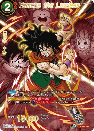 Yamcha the Lawless (Alternate Art) (Special Anniversary Set 2021) Near Mint - Nick Nack's Full Frontal Attack