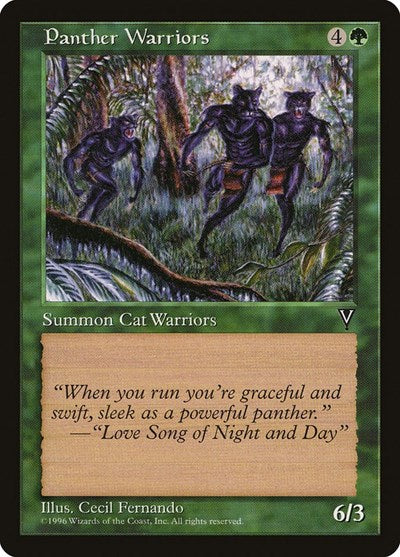 Panther Warriors (Visions) Light Play