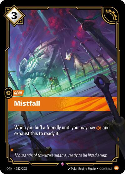 Mistfall (Origins) Near Mint Foil - Nick Nack's Full Frontal Attack