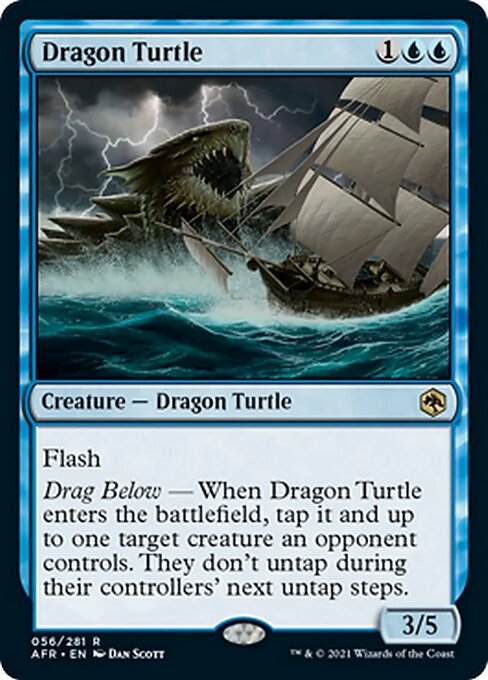 Dragon Turtle (Adventures in the Forgotten Realms) Near Mint - Nick Nack's Full Frontal Attack