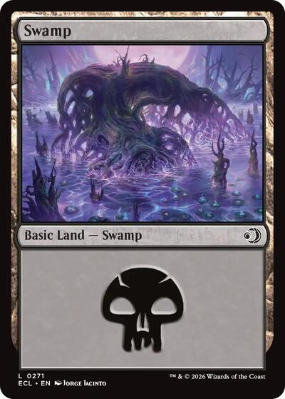 Swamp (0271) (Lorwyn Eclipsed) Near Mint Foil