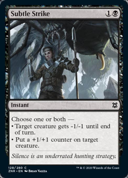 Subtle Strike (Zendikar Rising) Near Mint