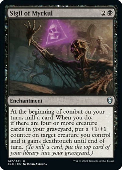 Sigil of Myrkul (Commander Legends: Battle for Baldur's Gate) Near Mint - Nick Nack's Full Frontal Attack
