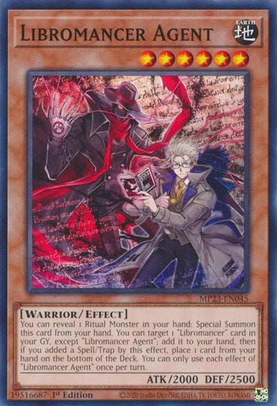 Libromancer Agent (25th Anniversary Tin: Dueling Heroes Mega Pack) Light Play 1st Edition