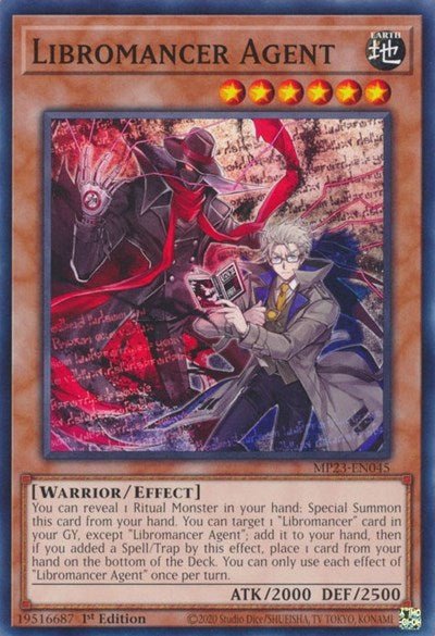 Libromancer Agent (25th Anniversary Tin: Dueling Heroes Mega Pack) Light Play 1st Edition - Nick Nack's Full Frontal Attack