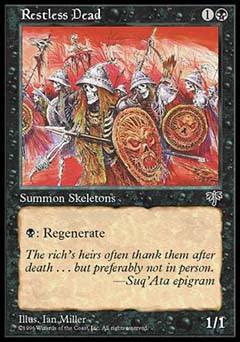 Restless Dead (Mirage) Light Play - Nick Nack's Full Frontal Attack