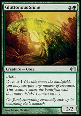 Gluttonous Slime (Planechase 2012) Near Mint - Nick Nack's Full Frontal Attack