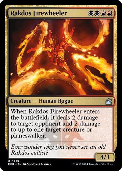Rakdos Firewheeler (Ravnica Remastered) Near Mint - Nick Nack's Full Frontal Attack