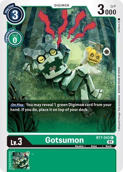 Gotsumon (The Next Adventure) Near Mint - Nick Nack's Full Frontal Attack