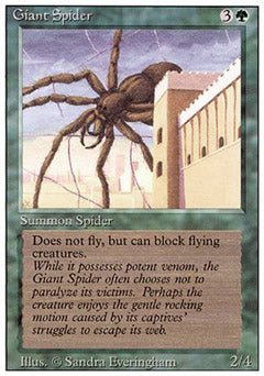 Giant Spider (Revised) Near Mint - Nick Nack's Full Frontal Attack