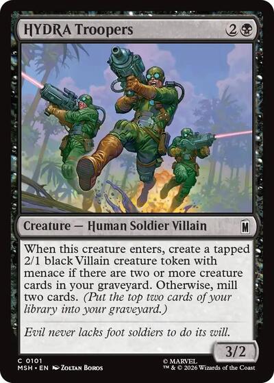 HYDRA Troopers (Marvel Super Heroes) Near Mint - Nick Nack's Full Frontal Attack