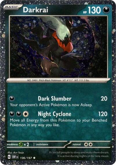 Darkrai (Cosmos Holo) (Miscellaneous Cards & Products) Near Mint Holofoil