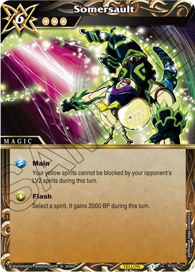 Somersault (False Gods) Near Mint Holofoil - Nick Nack's Full Frontal Attack