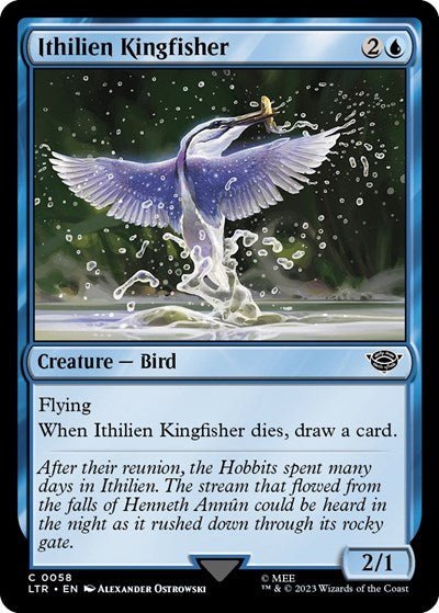 Ithilien Kingfisher (Universes Beyond: The Lord of the Rings: Tales of Middle-earth) Near Mint - Nick Nack's Full Frontal Attack