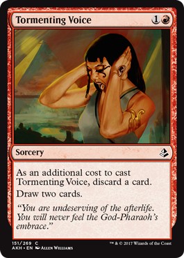 Tormenting Voice (Amonkhet) Near Mint