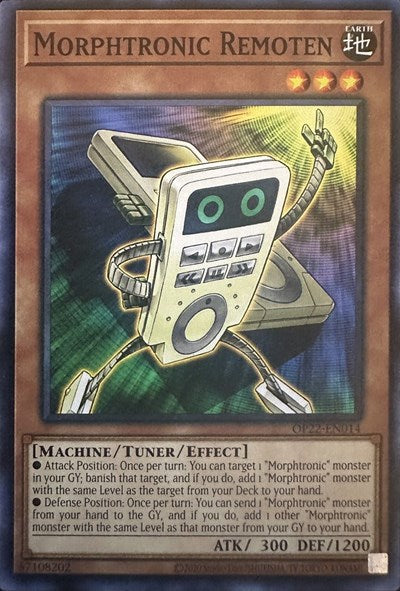 Morphtronic Remoten (OTS Tournament Pack 22) Light Play Unlimited