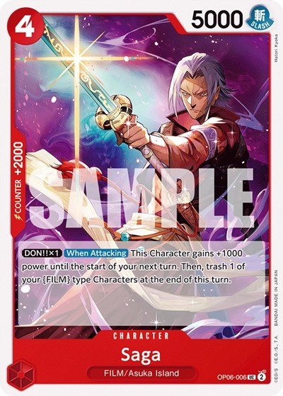 Saga (Wings of the Captain) Near Mint - Nick Nack's Full Frontal Attack
