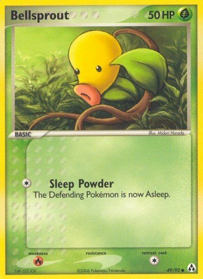 Bellsprout (Legend Maker) Light Play - Nick Nack's Full Frontal Attack