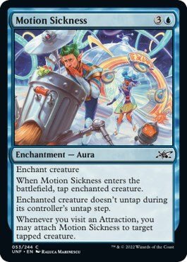 Motion Sickness (Unfinity) Near Mint - Nick Nack's Full Frontal Attack