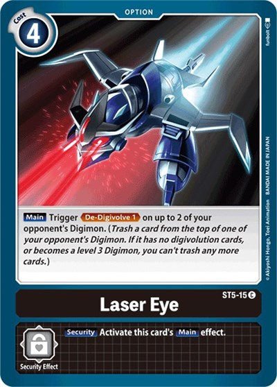 Laser Eye (Starter Deck 05: Machine Black) Near Mint - Nick Nack's Full Frontal Attack