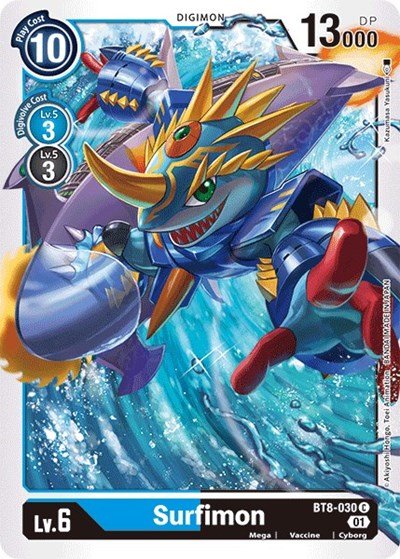 Surfimon (New Awakening) Near Mint - Nick Nack's Full Frontal Attack