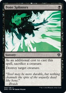 Bone Splinters (Dominaria United) Near Mint