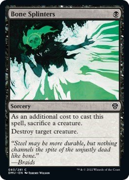 Bone Splinters (Dominaria United) Near Mint - Nick Nack's Full Frontal Attack