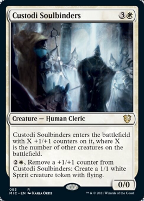 Custodi Soulbinders (Commander 2021 Midnight Hunt) Near Mint - Nick Nack's Full Frontal Attack