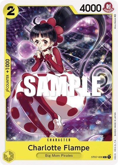 Charlotte Flampe (Starter Deck 7: Big Mom Pirates) Near Mint - Nick Nack's Full Frontal Attack