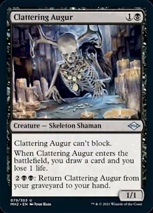 Clattering Augur (Modern Horizons 2) Near Mint