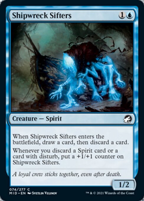 Shipwreck Sifters (Innistrad: Midnight Hunt) Near Mint - Nick Nack's Full Frontal Attack