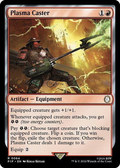 Plasma Caster (Universes Beyond: Fallout) Near Mint - Nick Nack's Full Frontal Attack