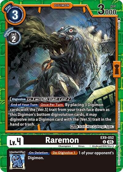Raremon (Versus Monsters) Near Mint - Nick Nack's Full Frontal Attack