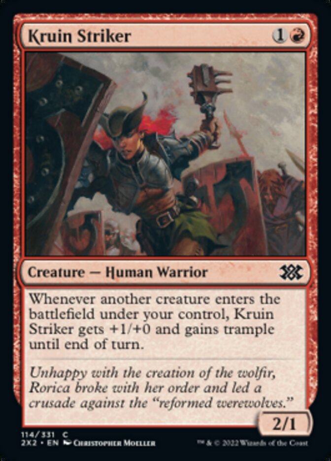 Kruin Striker (Double Masters 2022) Near Mint Foil