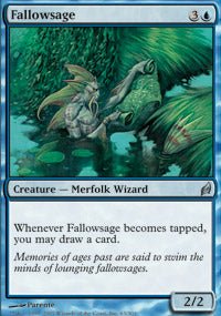 Fallowsage (Lorwyn) Light Play Foil - Nick Nack's Full Frontal Attack