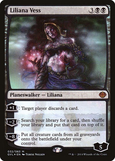 Liliana Vess (Duel Decks: Anthology) Near Mint Foil - Nick Nack's Full Frontal Attack