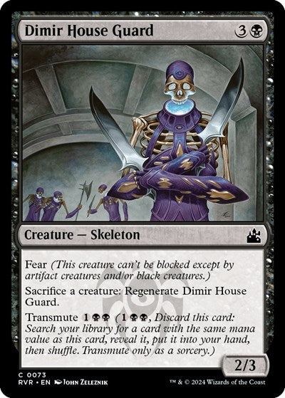 Dimir House Guard (Ravnica Remastered) Near Mint - Nick Nack's Full Frontal Attack