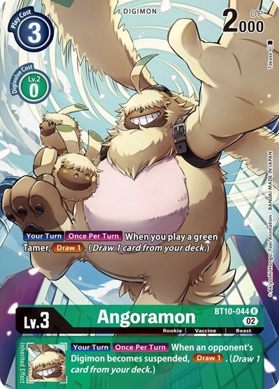 Angoramon (Alternate Art) (Xros Encounter) Near Mint Foil