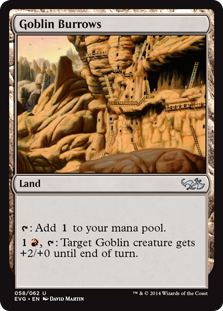 Goblin Burrows (Duel Decks Anthology: Elves vs Goblins) Near Mint