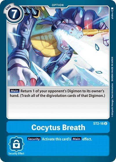 Cocytus Breath (Starter Deck 02: Cocytus Blue) Near Mint - Nick Nack's Full Frontal Attack