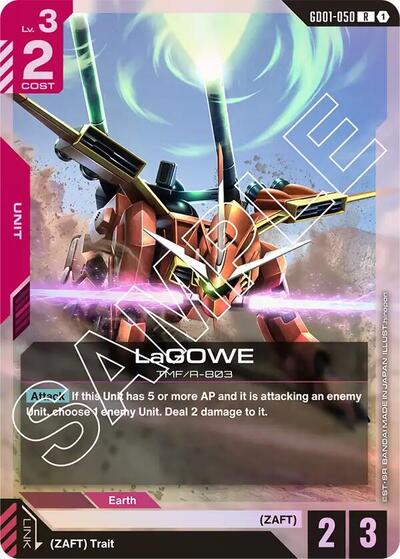 LaGOWE (Newtype Rising) Near Mint Holofoil