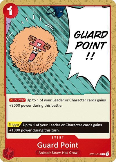 Guard Point (Starter Deck 1: Straw Hat Crew) Near Mint - Nick Nack's Full Frontal Attack