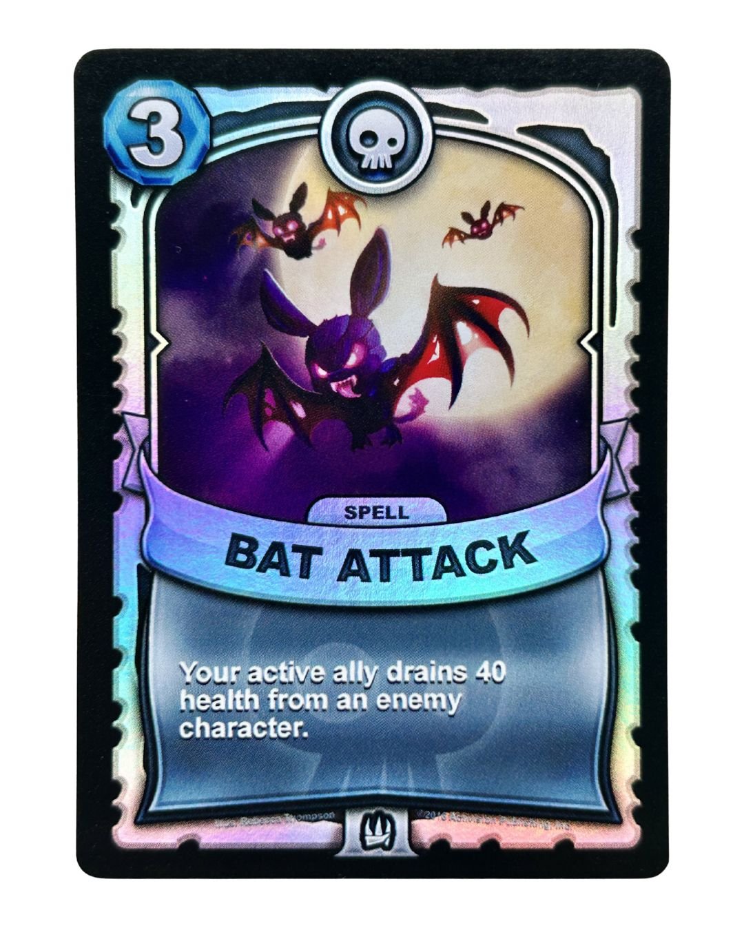 Bat Attack (Battlecast) (Silver Foil) - Nick Nack's Full Frontal Attack