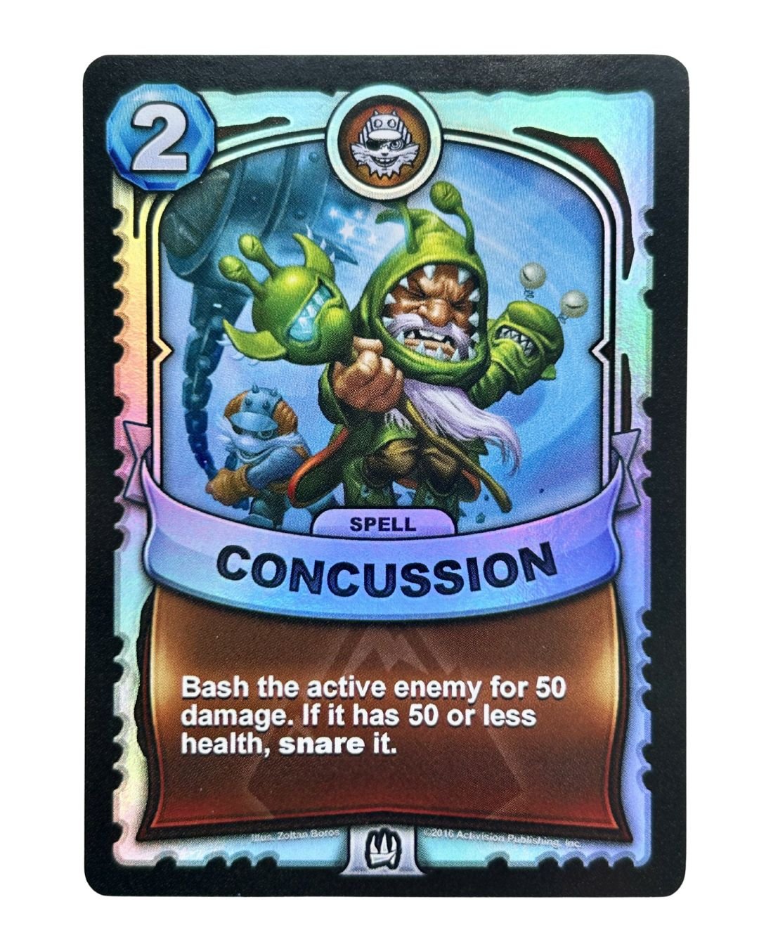 Concussion (Battlecast) (Silver Foil) - Nick Nack's Full Frontal Attack